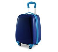 HAUPTSTADTKOFFER - For Kids - Equipaje de Mano para niños, Maleta de Viaje Infantil rigida, Trolley Cabina para niños, 24 litros, Azul Oscuro