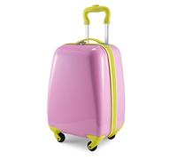 HAUPTSTADTKOFFER - For Kids - Equipaje de Mano para niños, Maleta de Viaje Infantil rigida, Trolley Cabina para niños, 24 litros, Pink