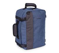 HAUPTSTADTKOFFER lnbag M5 - Mochila de avión Ryanair 40x20x25 cm besache, Underseat Backpack para Cabina, pequeño Equipaje de Mano, práctico Embalaje como Maletas, 20 L, Azul Oscuro