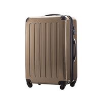 Hauptstadtkoffer - Maleta rígida con Cierre TSA, Color champán, Talla 119 litros, 32 x 52 x 75 cm
