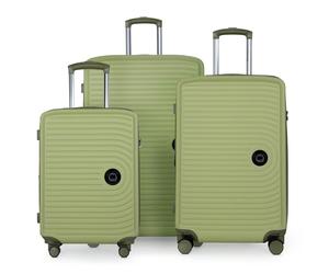 HAUPTSTADTKOFFER Mitad - Maleta rígida Grande TSA, 4 Ruedas, Equipaje Check-in con ampliación de Volumen de 8 cm, 77 cm, 130 litros, Kiwi, Kiwi, 77 cm, Maleta