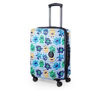 HAUPTSTADTKOFFER Mitte - Equipaje de Mano 55x40x23, TSA, 4 Ruedas, Maleta de Viaje, Rígida, con Ruedas, de Mano, de Cabina, Monstruos