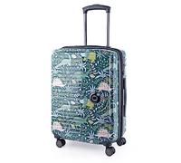 HAUPTSTADTKOFFER Mitte - Equipaje de Mano 55x40x23, TSA, 4 Ruedas, Maleta de Viaje, Rígida, con Ruedas, de Mano, de Cabina, Dino Floral