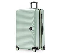 HAUPTSTADTKOFFER Mitte - Maleta rígida Grande, TSA, 4 Ruedas, Equipaje facturable con ampliación de Volumen de 8 cm, 77 cm, 130 litros, Menta