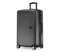 HAUPTSTADTKOFFER Mitte - Maleta Rígida Grande, TSA, 4 Ruedas, Equipaje Facturable con Ampliación de Volumen de 8 cm, 77 cm, 130 litros, Grafitos
