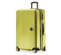 HAUPTSTADTKOFFER Mitte - Maleta Rígida Grande, TSA, 4 Ruedas, Equipaje Facturable con Ampliación de Volumen de 8 cm, 77 cm, 130 litros, Helecho
