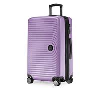 HAUPTSTADTKOFFER - MITTE - Maleta Mediana, Extensible, Equipaje rígido con ampliación de Volumen de 8 cm, TSA, 4 Ruedas Dobles engomadas, 68 cm, 88 litros, Lila