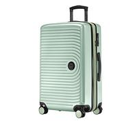 HAUPTSTADTKOFFER - MITTE - Maleta Mediana, Extensible, Equipaje rígido con ampliación de Volumen de 8 cm, TSA, 4 Ruedas Dobles engomadas, 68 cm, 88 litros, Menta
