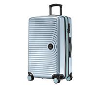 HAUPTSTADTKOFFER Mitte - Maleta Rígida Mediana, TSA, 4 Ruedas, Equipaje Facturable con Ampliación de Volumen de 8 cm, 68 cm, 88 L, Piscina Azul