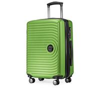 HAUPTSTADTKOFFER Mitte - Equipaje de Mano 55x40x23, TSA, 4 Ruedas, Maleta de Viaje, Rígida, con Ruedas, de Mano, de Cabina, Manzana Verde