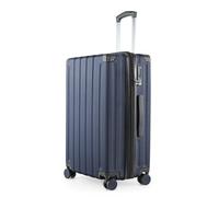 HAUPTSTADTKOFFER Q-Damm - Equipaje de Mano 54x37x21, TSA, 4 Ruedas, Maleta de Viaje, Maleta rígida, Maleta con Ruedas, Maleta de Cabina, Azul Oscuro