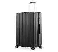 HAUPTSTADTKOFFER Q-Damm - Maleta Grande de Carcasa Dura, TSA, 4 Ruedas, Equipaje de Registro con expansión de Volumen de 6 cm, 78 cm, 133 litros, Negro