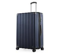 HAUPTSTADTKOFFER Q-Damm - Maleta Grande de Carcasa Dura, TSA, 4 Ruedas, Equipaje de Registro con expansión de Volumen de 6 cm, 78 cm, 133 litros, Azul Oscuro