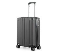 HAUPTSTADTKOFFER Q-Damm - Maleta Mediana de Carcasa Dura, TSA, 4 Ruedas, Equipaje de Registro con expansión de Volumen de 6 cm, 68 cm, 89 L, Grafitos