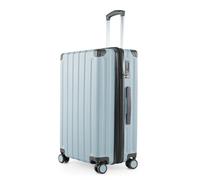 HAUPTSTADTKOFFER Q-Damm - Maleta Mediana de Carcasa Dura, TSA, 4 Ruedas, Equipaje de Registro con expansión de Volumen de 6 cm, 68 cm, 89 L, Piscina Azul
