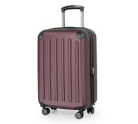 HAUPTSTADTKOFFER Spree - Equipaje de Mano, 55 × 35 × 20 cm Apto para Todas Las aerolíneas, Maleta de Viaje, Maleta rígida, Maleta con Ruedas, Maleta de Cabina, Burgundy