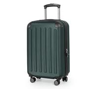 HAUPTSTADTKOFFER - Spree - Equipaje de Mano Ligero, 55 x 35 x 20 cm, para Cualquier aerolínea, Maleta rígida, Maleta de Viaje, 4 Ruedas Dobles, 2,3 kg, 33 L, Verde Bosque, Verde Bosque, Small,