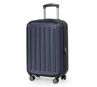 HAUPTSTADTKOFFER - Spree - Equipaje de Mano Ligero, 55 x 35 x 20 cm, para Cualquier aerolínea, Maleta rígida, Maleta de Viaje, 4 Ruedas Dobles, 2,3 kg, 33 L, Azul Oscuro, Azul Oscuro, Small, Equipaje