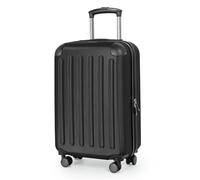 HAUPTSTADTKOFFER - Spree - Equipaje de Mano Ligero, 55 x 35 x 20 cm, para Cualquier aerolínea, Maleta rígida, Maleta con Ruedas, Maleta de Viaje, 4 Ruedas Dobles, 2,3 kg, 33 L, Color Negro, Negro,