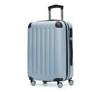 Hauptstadtkoffer - Spree - Equipaje de Mano, Maleta rígida, Trolley expandible, 4 Ruedas Dobles, TSA, 55 cm, 42 litros, Piscina Azul
