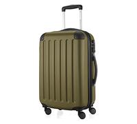 HAUPTSTADTKOFFER - SPREE - Equipaje de mano, Maleta rígida, Trolley expandible, 4 ruedas dobles, TSA, 55 cm, 42 litros, Palta