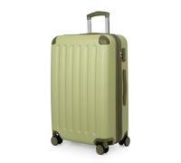 HAUPTSTADTKOFFER - Spree - Maleta rígida, Trolley expandible, Equipaje de Viaje, 4 Ruedas Dobles, TSA, 65 cm, 74 litros, Kiwi
