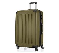 HAUPTSTADTKOFFER - Spree - Maleta rígida, Trolley expandible, Equipaje de Viaje, 4 Ruedas Dobles, TSA, 75 cm, 119 litros, Palta
