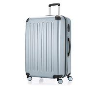 Hauptstadtkoffer - Spree - Maleta rígida, Trolley expandible, Equipaje de Viaje, 4 Ruedas Dobles, TSA, 75 cm, 119 litros, Piscina Azul
