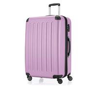 HAUPTSTADTKOFFER - SPREE - Maleta rígida, Trolley expandible, Equipaje de viaje, 4 ruedas dobles, TSA, 75 cm, 119 litros, Flieder