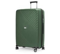 Hauptstadtkoffer - Carro de Equipaje de Mano Ligero, Maleta de tamaño Cabina de 55 cm, 4 Ruedas giratorias Dobles, TSA, Verde Oscuro, Koffer 76 cm, Equipaje de Mano