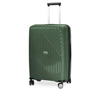 Hauptstadtkoffer - Carro de Equipaje de Mano Ligero, Maleta de tamaño Cabina de 55 cm, 4 Ruedas giratorias Dobles, TSA, Verde Oscuro, Koffer 66 cm, Equipaje de Mano