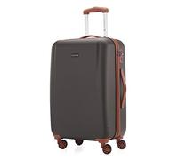HAUPTSTADTKOFFER - Wannsee Koffer Hartschalen-Koffer Trolley Rollkoffer Reisekoffer, TSA, Equipaje de Mano, 68 cm, 63 Liters, Gris (Titan)