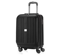 HAUPTSTADTKOFFER X-Berg - Juego de 3 Maletas, Maletas rígidas, Trolley, Equipaje de Viaje Mate, Set de Viaje, TSA, 4 Ruedas Dobles (S, M y L), Negro