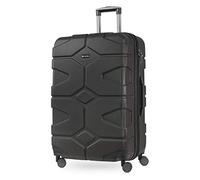 HAUPTSTADTKOFFER - X-Kölln - Equipaje de viaje, Maleta rígida, Trolley expandible, 4 ruedas dobles, TSA, 75 cm, 103 litros, Graphite