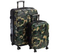 HAUPTSTADTKOFFER - X-Kölln - Juego de 2 Trolleys 55+76 cm, maletas expandibles, TSA, Camuflaje