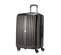 HAUPTSTADTKOFFER® Xberg - Maleta Rígida Brillante - Conjunto o 1 Pieza - en Diversos Colores y tamaños (42L, 90L et 126L) Cerradura TSA (90 litros, Grafito)