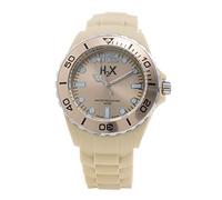 Haurex SC382UC1 - Reloj Analógico para Hombre, Color Beige/Marrón