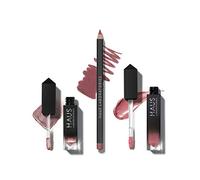 HAUS LABORATORIES By Lady Gaga: HAUS OF COLLECTIONS | Juego De Maquillaje Con Neceser, Sombra De Ojos Líquida, Perfilador De Labios Y Brillo Labial Disponible En 9 Combinaciones | Juego De 3 Unidades