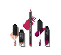 HAUS LABORATORIES By Lady Gaga: HAUS OF COLLECTIONS Juego De Maquillaje Con Neceser, Sombra De Ojos Líquida, Perfilador De Labios Y Brillo Labial Disponible En 13 Combinaciones, Juego De 3 Unidades