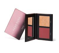 Haus Laboratories by Lady Gaga, HEAD RUSH BLUSH y HIGHLIGHTER DUO Colorete mate color real e iluminador disponibles en varias paletas, brillo modulable, vegano y no testado en animales, 0.38 oz