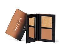 Haus Laboratories by Lady Gaga, HEAT SPELL BRONZER y HIGHLIGHTER DUO, Bronceador mate en polvo e iluminador disponibles en varias paletas, brillo difuminable, vegano, no testado en animales, 0.38 oz