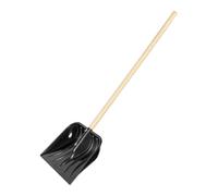 Haus und küche 74741 pala de nieve de plastico y madera, negro, 121 x