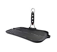 Haus und Küche ILSA Sartén Grill de Hierro Fundido Esmaltado, Dietella Go! 23x36 cm