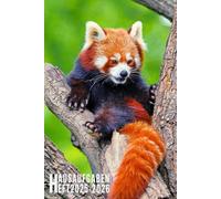 Hausaufgabenheft 2025/2026: Roter Panda - Schulplaner und Wochenplaner Mit Platz Für Notizen, Stundenplan Und Mehr