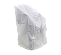 Haushalt International Funda Protectora para sillas apilables de Tejido PEVA Cubierta sillas de jardín Silla apilable