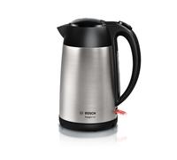 Haushaltskleingerate Bosch Wasserkocher 1,7 l Edelstahl/schw NUEVO