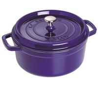 Haushaltskleingerate Staub La Cocotte 24cm rund dunkelblau. G NUEVO