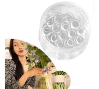 Hausio Bouquet Twister - Accesorios para ikebana, soporte para tallo de flores Hanataba, soporte para tallo de flores Hanataba, soporte para tallo de ikebana en espiral, soporte para flores para