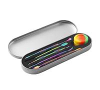 Hausio Sculpting Tools, Modelierwerkzeugset, Doppwerkzeug Dobendes, Modellierwerkzeug Metall, Nagelbett entfernner, DIY Werkzeug für Esculerei Modellieren Cucarachas Formas Cerámica (Set 3)