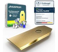 HAUSPROFI 45 x cuchillas de repuesto de titanio para Segway Navimow i105e & H, compatibles con todos los modelos y/H/X, certificado DIN EN 50636-2-107, 60% más duraderas, incluye 30 tornillos y caja